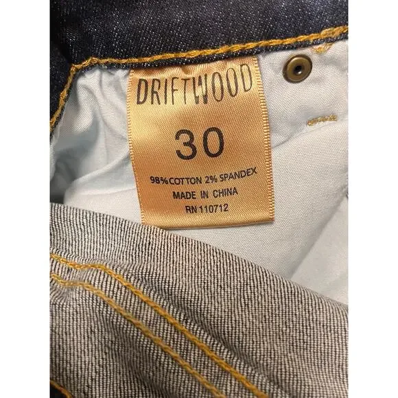 Driftwood Farrah Embroidered Flare Jeans Boho Floral Denim 30 Festival Western - Picture 5 of 11